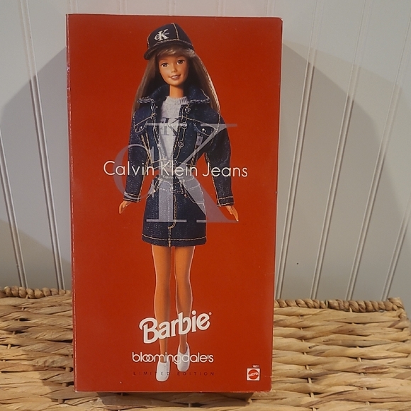 Calvin Klein Jeans Barbie in Denim Outfit BLOOMINGDALE'S 1996